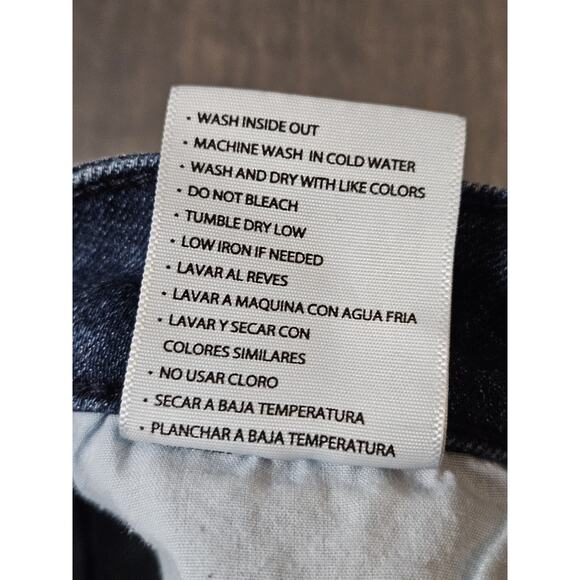 Kancan Mid Rise Skinny Stretch Jeans Women's Size 11/29 Blue - Picture 7 of 10